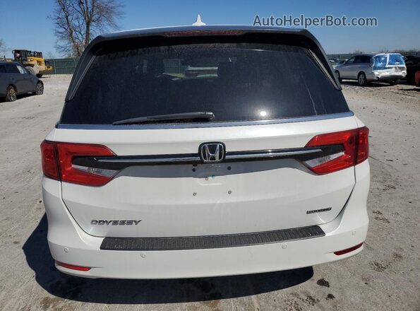 5FNRL6H82NB007715 2022 HONDA ODYSSEY White Front interior view