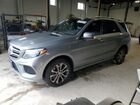 2016 Mercedes-benz Gle 350d 4matic Silver vin: 4JGDA2EB1GA709993