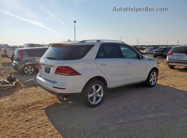 4JGDA5HB2JB150985 2018 MERCEDES-BENZ GLE White Հետևի աջ