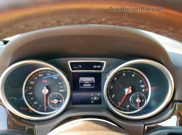 4JGDA5HB2JB150985 2018 MERCEDES-BENZ GLE White Սարքավորումների վահանակի տեսք