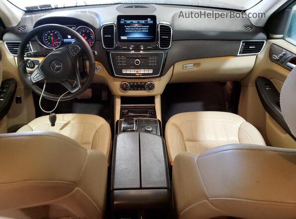 4JGDA5HB3JB187530 2018 MERCEDES-BENZ GLE Черный Вид панели приборов