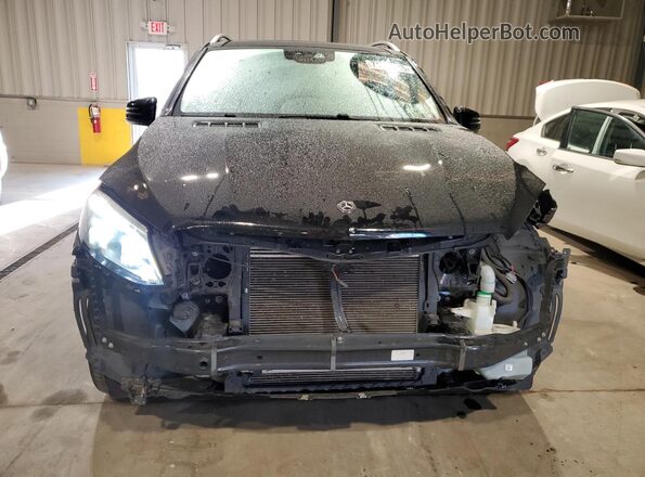 4JGDA5HB3JB187530 2018 MERCEDES-BENZ GLE Черный Вид спереди