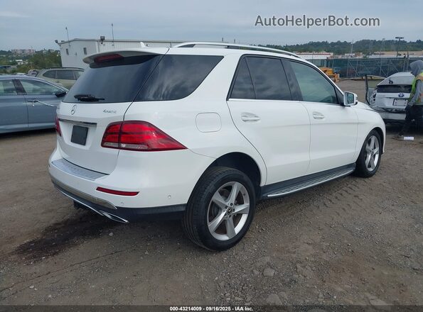4JGDA5HB5JB022000 2018 MERCEDES-BENZ GLE White Հետևի աջ