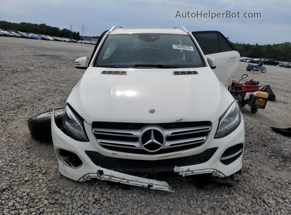 4JGDA5HB5JB070208 2018 MERCEDES-BENZ GLE White Widok z przodu