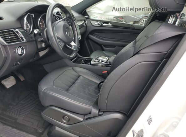 4JGDA5HB5JB070208 2018 MERCEDES-BENZ GLE White Widok wnętrza z przodu
