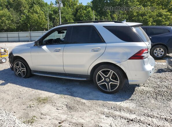 4JGDA5HB6JB157681 2018 MERCEDES-BENZ GLE Silver Задня ліва чверть