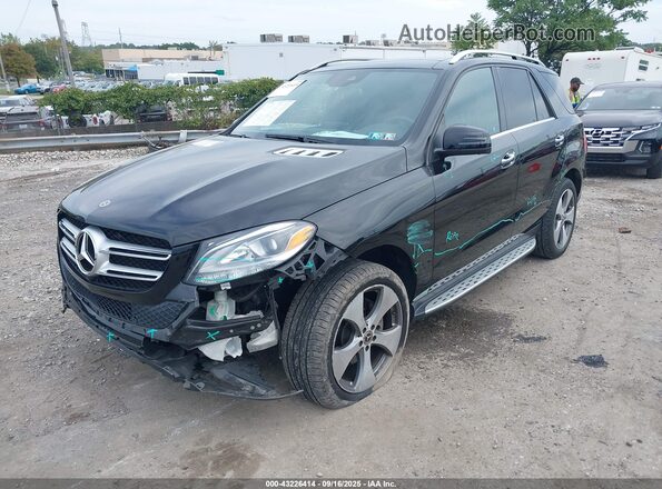 4JGDA5HB7JB116296 2018 MERCEDES-BENZ GLE 350 Black Передня ліва чверть