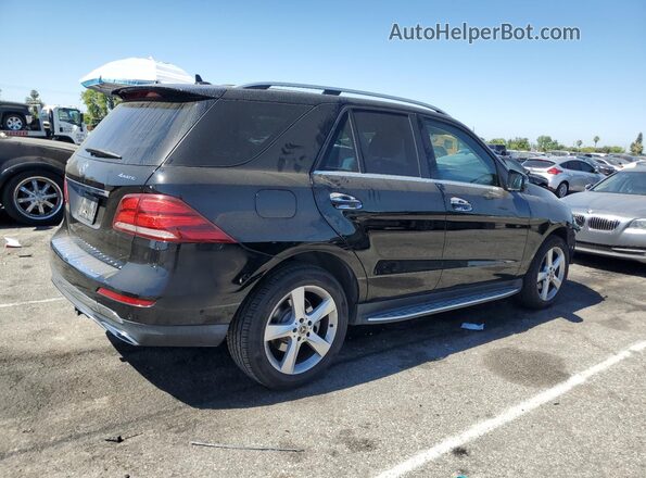 4JGDA5HB7JB175039 2018 MERCEDES-BENZ GLE Черный Задняя правая четверть