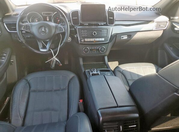 4JGDA5JB0JB027051 2018 MERCEDES-BENZ GLE Белый Вид панели приборов