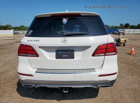 4JGDA5JB0JB027051 2018 MERCEDES-BENZ GLE Белый Вид сзади