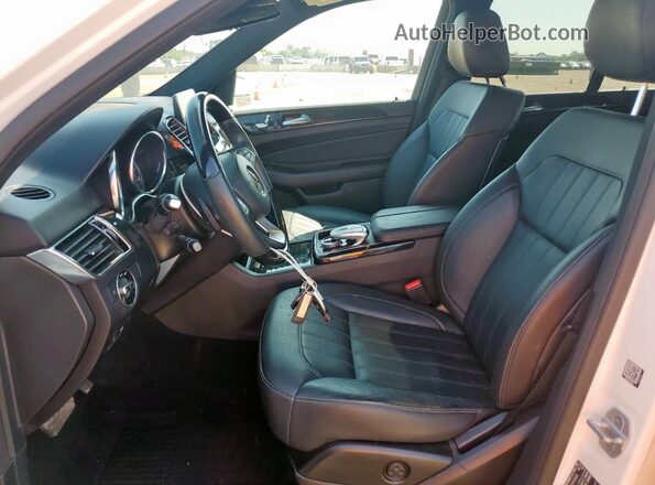 4JGDA5JB0JB027051 2018 MERCEDES-BENZ GLE Белый Вид салона спереди