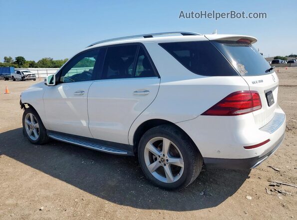 4JGDA5JB0JB027051 2018 MERCEDES-BENZ GLE Белый Задняя левая четверть