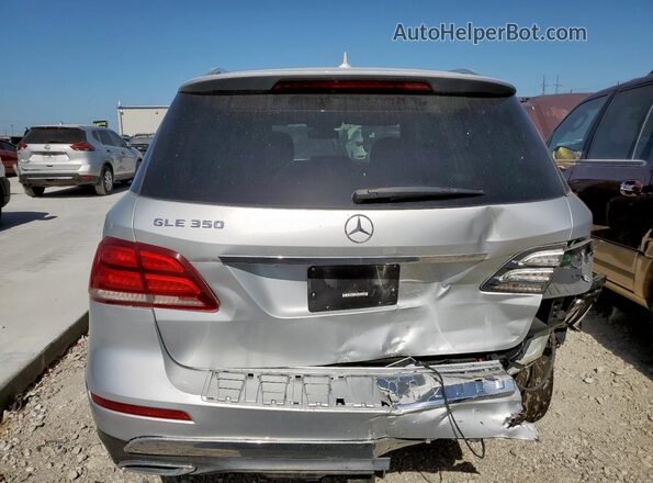 4JGDA5JB0JB120104 2018 MERCEDES-BENZ GLE Silver Widok z tyłu