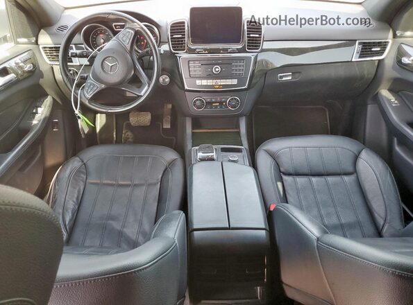 4JGDA5JB0JB120104 2018 MERCEDES-BENZ GLE Silver Widok deski rozdzielczej