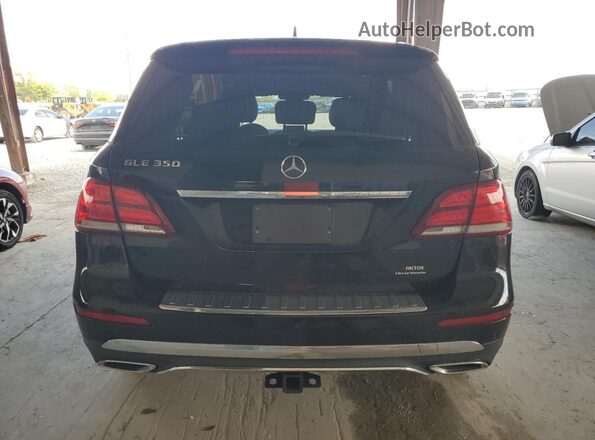 4JGDA5JB1JB188413 2018 MERCEDES-BENZ GLE Black Widok z tyłu