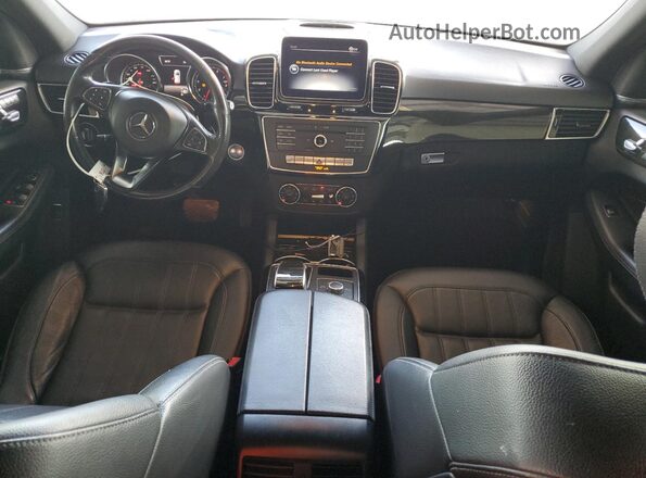 4JGDA5JB1JB188413 2018 MERCEDES-BENZ GLE Black Widok deski rozdzielczej