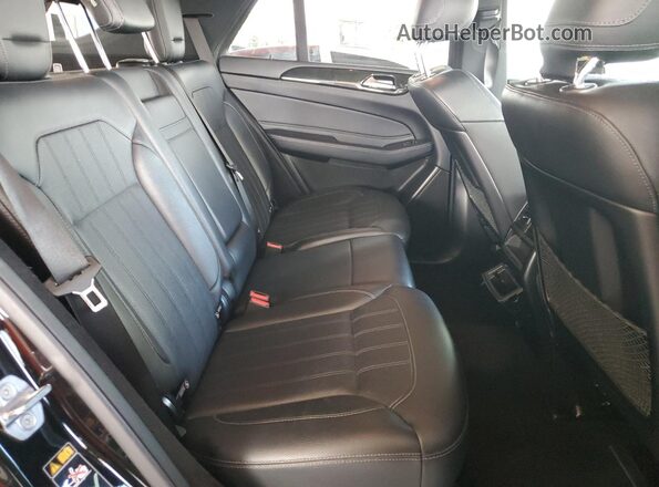 4JGDA5JB1JB188413 2018 MERCEDES-BENZ GLE Black Widok wnętrza z tyłu