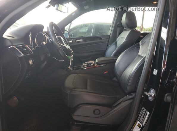 4JGDA5JB1JB188413 2018 MERCEDES-BENZ GLE Black Widok wnętrza z przodu