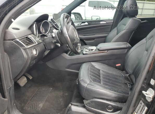 4JGDA5JB4JB061638 2018 MERCEDES-BENZ GLE Black Vista interior delantera