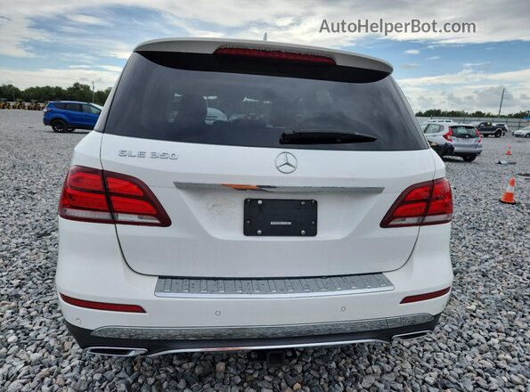 4JGDA5JB5JB129428 2018 MERCEDES-BENZ GLE White Հետևի տեսք
