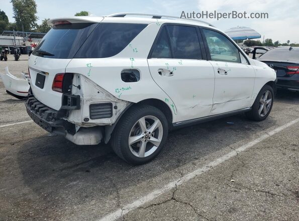 4JGDA5JB7JB088090 2018 MERCEDES-BENZ GLE White Trasero derecho