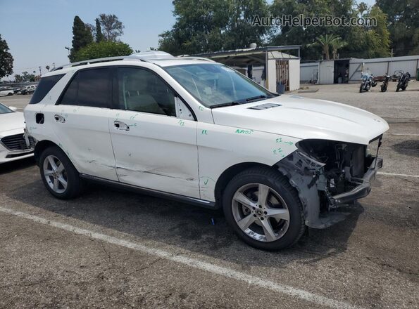 4JGDA5JB7JB088090 2018 MERCEDES-BENZ GLE White Delantero derecho