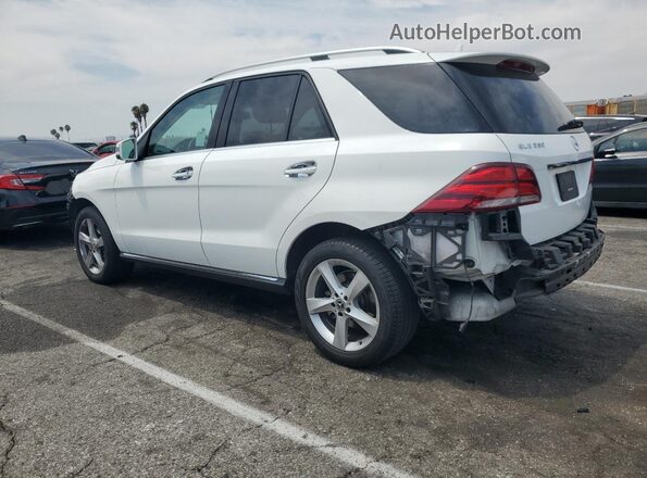 4JGDA5JB7JB088090 2018 MERCEDES-BENZ GLE White Trasero izquierdo