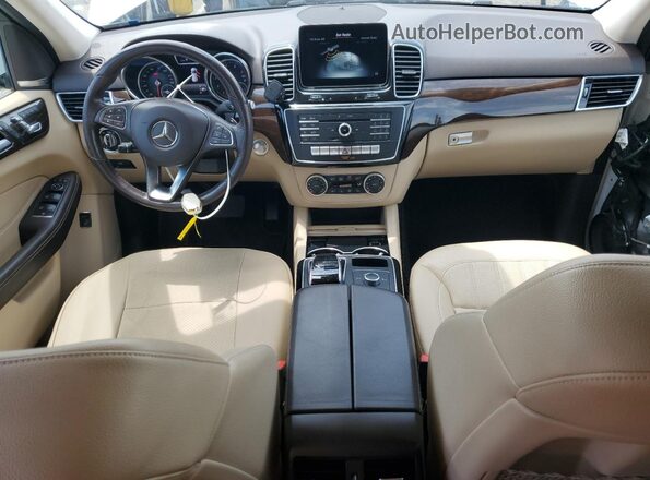 4JGDA5JB7JB088090 2018 MERCEDES-BENZ GLE White Vista del salpicadero