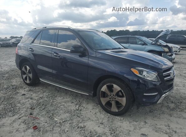 4JGDA5JB8JB202033 2018 MERCEDES-BENZ GLE Blue Передня права чверть