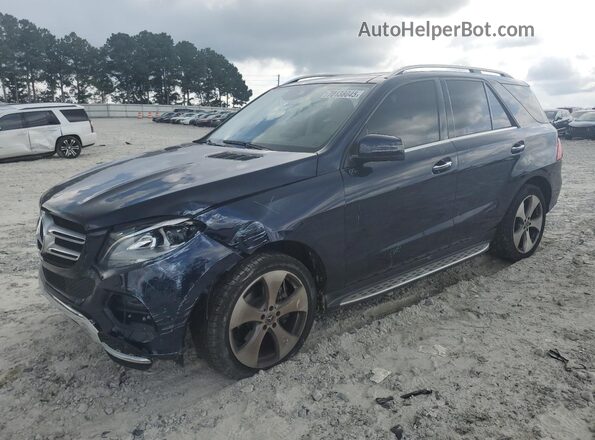 4JGDA5JB8JB202033 2018 MERCEDES-BENZ GLE Blue Передня ліва чверть