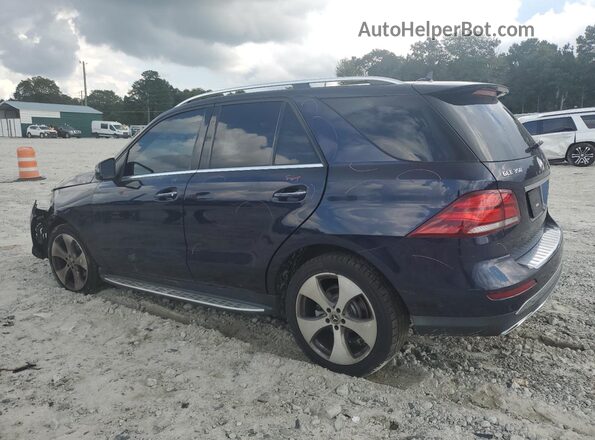 4JGDA5JB8JB202033 2018 MERCEDES-BENZ GLE Blue Задня ліва чверть