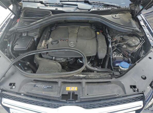 4JGDA5JB8JB202033 2018 MERCEDES-BENZ GLE Blue Вид підкапотного простору