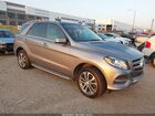 2016 Mercedes-benz Gle 350   Серый vin: 4JGDA5JB9GA656239