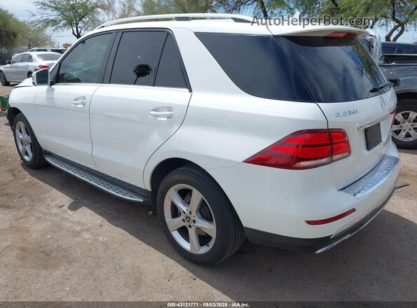 4JGDA5JBXJB176650 2018 MERCEDES-BENZ GLE 350 Белый Задняя левая четверть