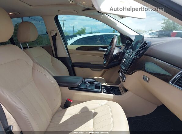 4JGDA5JBXJB176650 2018 MERCEDES-BENZ GLE 350 Белый Вид салона спереди