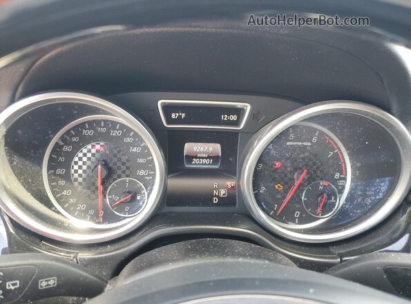 4JGDA6EB4JB009202 2018 MERCEDES-BENZ GLE Black Vista del cuadro de instrumentos