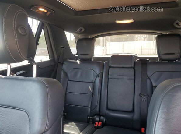 4JGDA6EB4JB009202 2018 MERCEDES-BENZ GLE Black Vista de los asientos traseros