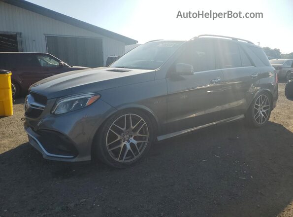 4JGDA7FBXKB198511 2019 MERCEDES-BENZ GLE Gray Przód lewy