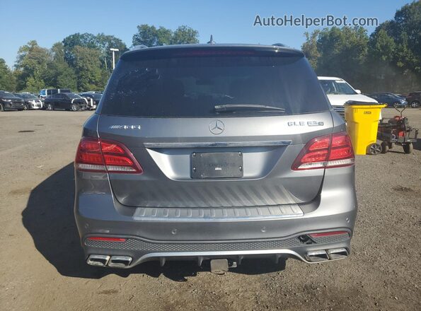 4JGDA7FBXKB198511 2019 MERCEDES-BENZ GLE Gray Widok z tyłu