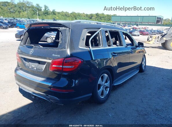 4JGDF6EE1JB025692 2018 MERCEDES-BENZ GLS 450 Черный Задняя правая четверть