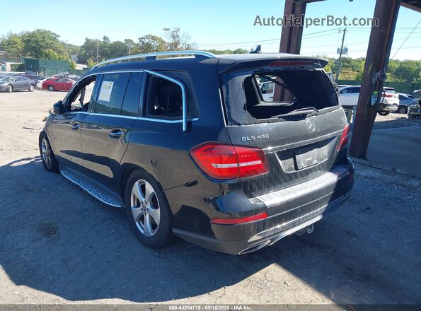 4JGDF6EE1JB025692 2018 MERCEDES-BENZ GLS 450 Черный Задняя левая четверть