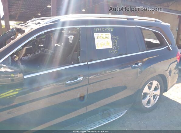 4JGDF6EE1JB025692 2018 MERCEDES-BENZ GLS 450 Черный Вид панели приборов