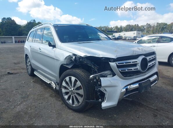 4JGDF6EE2JB177917 2018 MERCEDES-BENZ GLS 450 Silver Widok z przodu