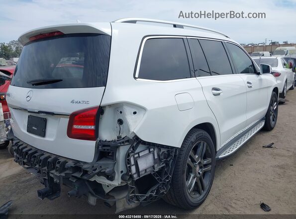 4JGDF6EE3HA749318 2017 MERCEDES-BENZ GLS 450 White Հետևի աջ