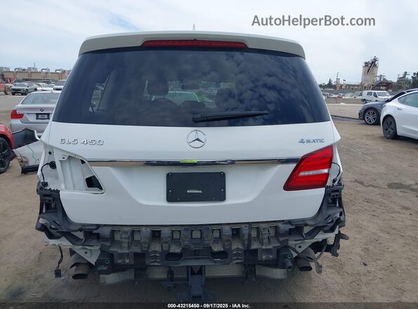 4JGDF6EE3HA749318 2017 MERCEDES-BENZ GLS 450 White 