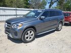 2018 Mercedes-benz Gls 450 4matic Серый vin: 4JGDF6EE4JB066639
