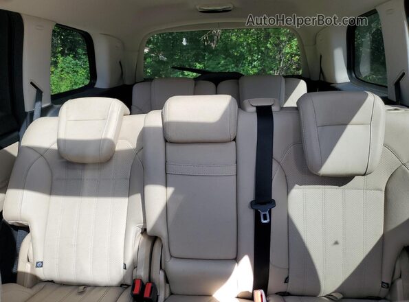 4JGDF6EE4KB227394 2019 MERCEDES-BENZ GLS Black უკანა სავარძლების ხედი