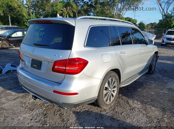 4JGDF6EE9KB219341 2019 MERCEDES-BENZ GLS 450 Silver Rear right
