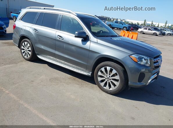4JGDF6EE9KB230176 2019 MERCEDES-BENZ GLS 450 Gray Առջևի աջ