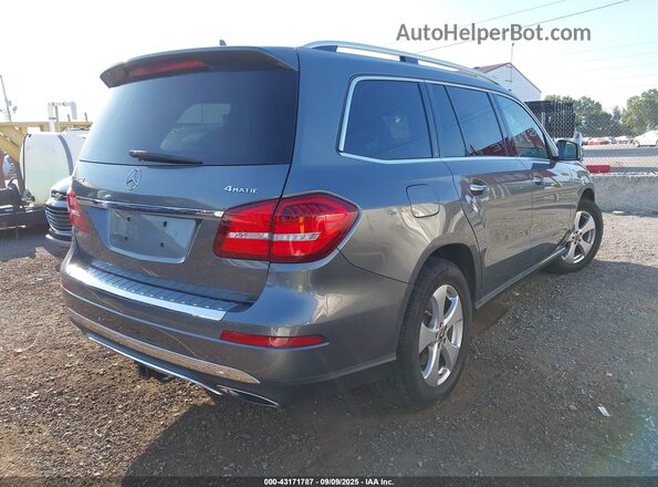 4JGDF6EEXJB136399 2018 MERCEDES-BENZ GLS 450 Серый Задняя правая четверть